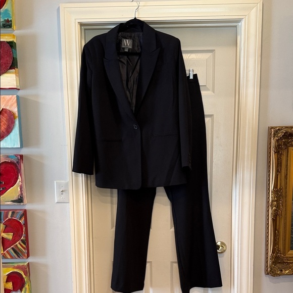 Worthington Other - Worthington Women’s Suit  Elegant Black Blazer and Trousers